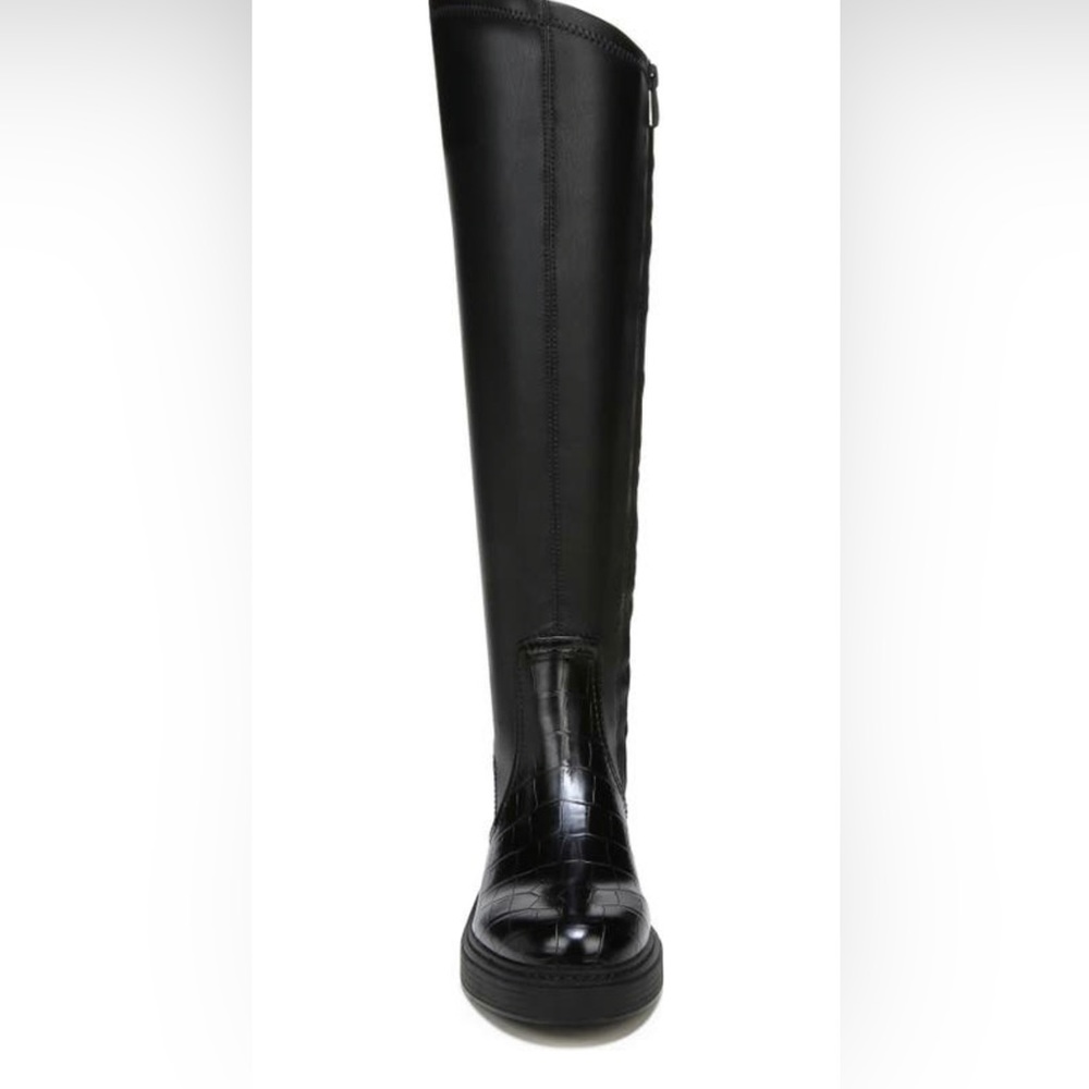 Keaton Croc Embossed Faux Leather Boot - Picture 8 of 11